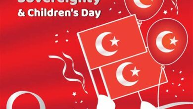 احتفال بيوم السيادة الوطنية وعيد الطفل في كيرشهير بحماس وبرامج ترفيهية للأطفال بمشاركة السلطات المحلية.