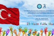 تركيا تحتفل بعيد السيادة وعيد الطفل في جلسة مجلس الأمة 104، جامعة بوردور تنظم حفلاً لروضة الأطفال، وجامعة دوكوز تقدم مقاعدها للاحتفال بيوم الطفل.