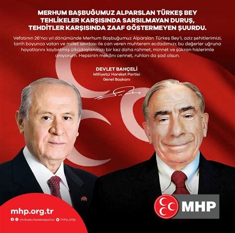 رئيس تركيا يزور ضريح ألبارسلان توركيش في الذكرى الـ27 لوفاته، بينما أصدر زعيم حزب المعتدل والتنمية بياناً بهذه المناسبة.