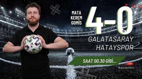 نادي غلطة سراي يهزم أتاكاش هاتايسبور 1-0 في الدوري السوبر. طرح عرض للاعب باريش البر يلماز بعد ارتقاء أدائه.