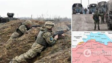 قوات العمليات الخاصة التابعة للقوات المسلحة الأوكرانية تكشف خريطة هزيمة المواقع الروسية في القطاع الجنوبي.