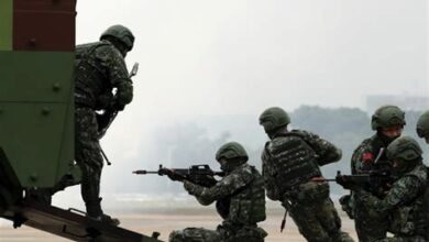تايوان تبدأ تدريبات عسكرية لمدة خمسة أيام لمحاكاة صد الهجمات من جمهورية الصين الشعبية that reuters reported on May 2024.