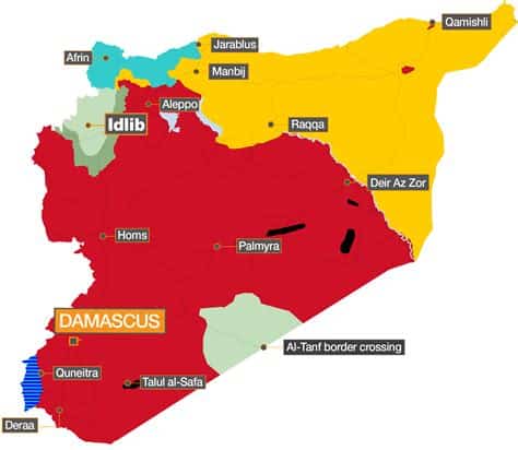 هجوم بسيارة ملغومة في أعزاز يخلف 9 قتلى و14 جريحًا بالقرب من نقطة تفتيش تركية.